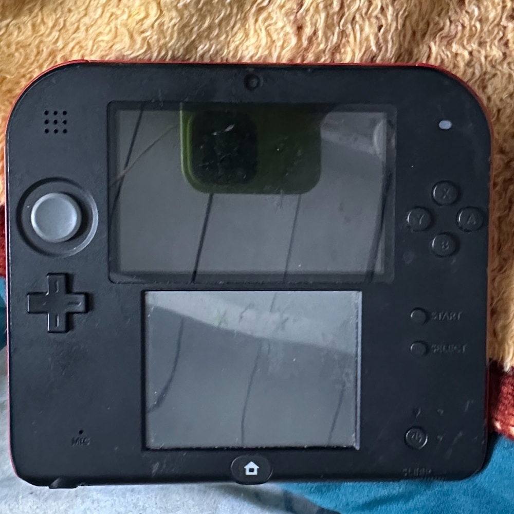 Nintendo 2DS Console - Black and Red